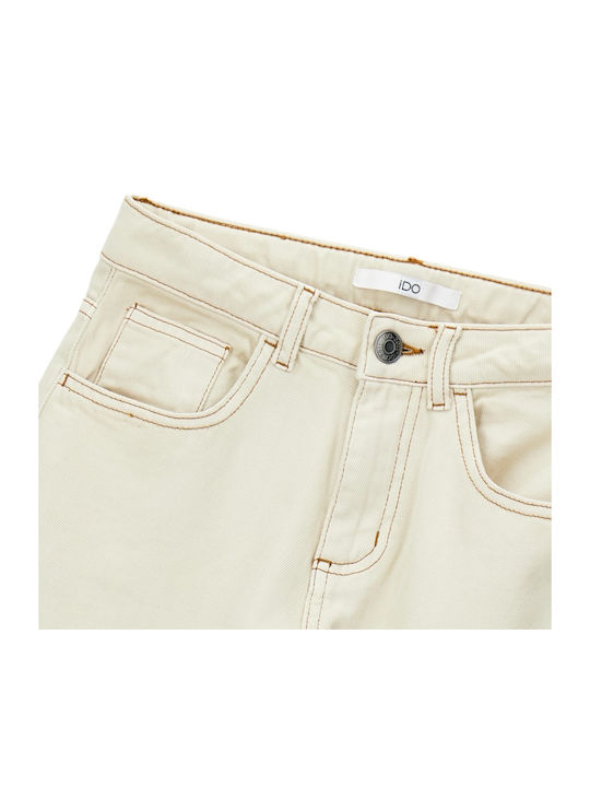 Kinderhose Denim Beige