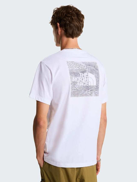 The North Face Tricou Box Alb