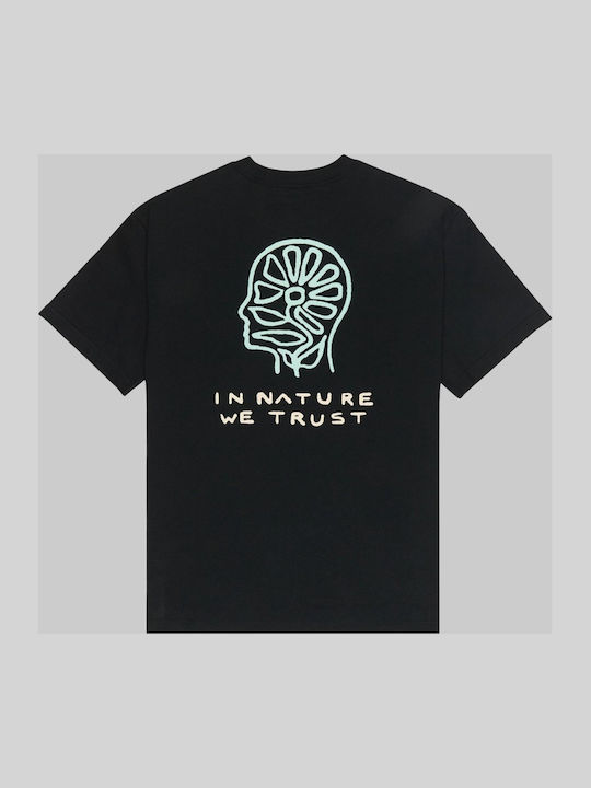 T-shirt Μαύρο