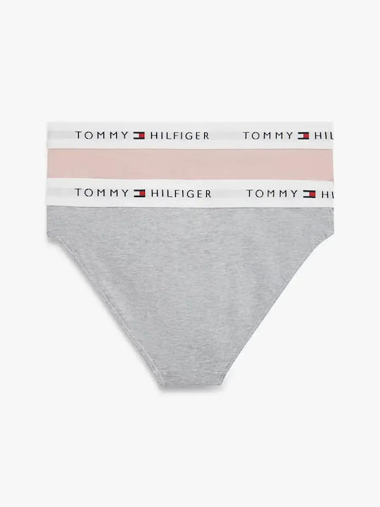 Tommy Hilfiger Комплект Детски Бикини Сиви/Розови 2 Броя Tommy Hilfiger Комплект Детски Бикини Сиви/Розови 2 Броя