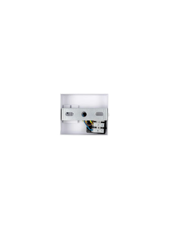 kelvo Single Spot with GU10 Lamp Adapter in White Colour