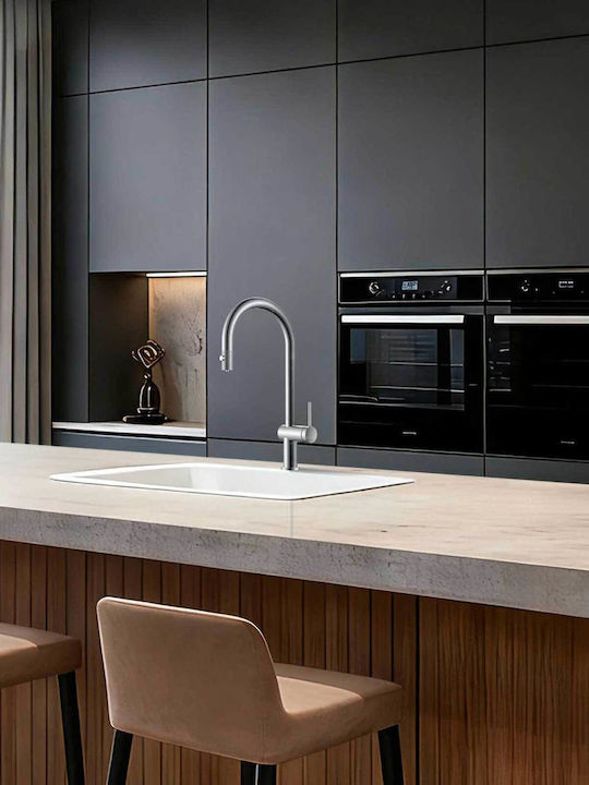 Imex Kitchen Faucet Counter Silver