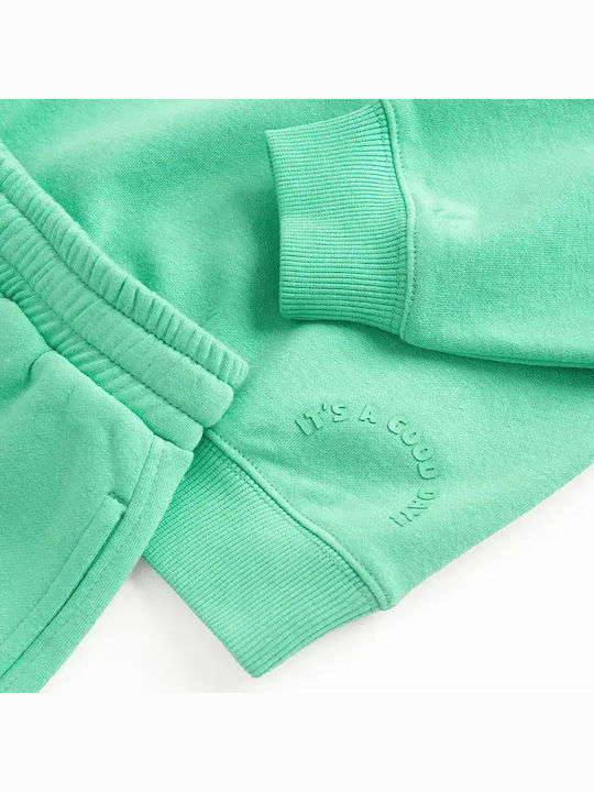 Kids Clothing Set with Shorts Winter 2 Pieces Green