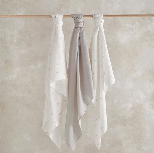 Mamas & Papas Swaddle Blanket 3 Bucăți