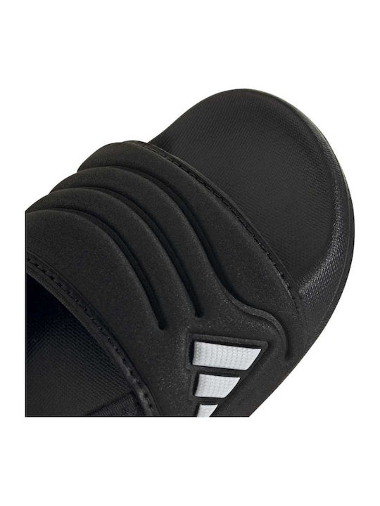 Kids' Flip Flops Black Adilette Estrap
