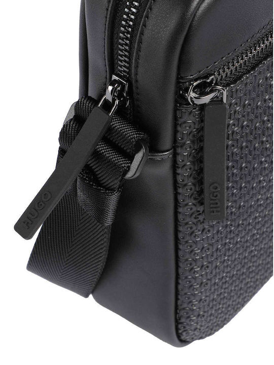 Herren Schulter Crossbody Tasche Schwarz