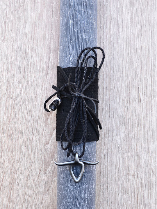 Пасхална Свещ Кръгла Ароматична И Handmade Сива