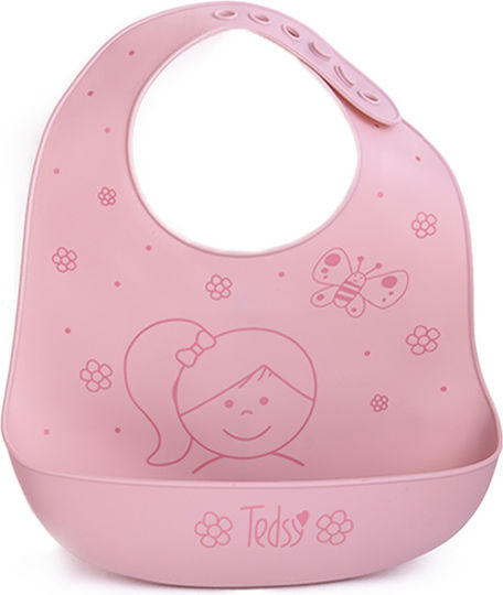 Amek Toys Toddler Silicone Food Bowl Pink
