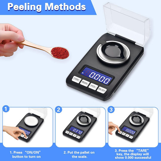 Professional Precision Scale with Weighing Capacity 0.15kg and Accuracy 0.001g