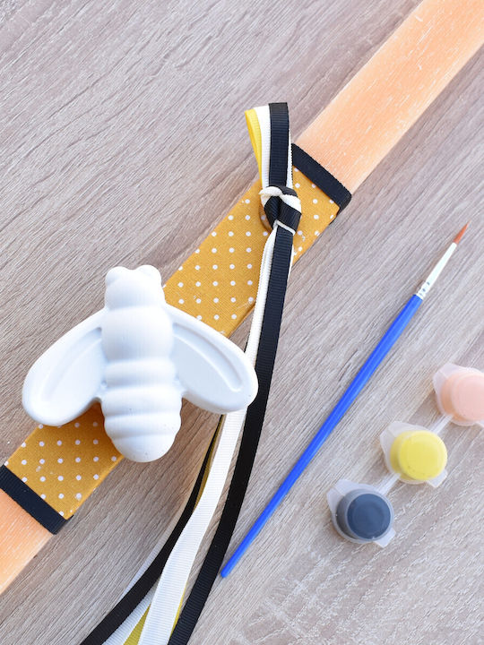 Lumanare De Paste Pătrată Parfumată Și Handmade Galbenă