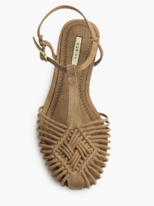 Γυναικεία Σανδάλια Camel