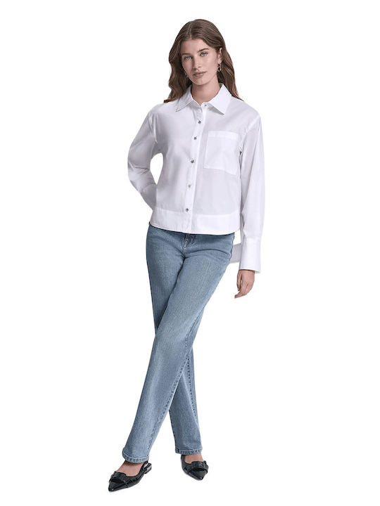 DKNY Women's Shirt White