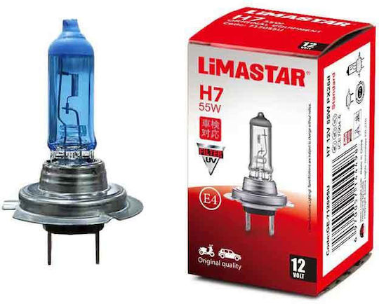 Limastar Car Lamp H7 Xenon Yellow 12V 55W