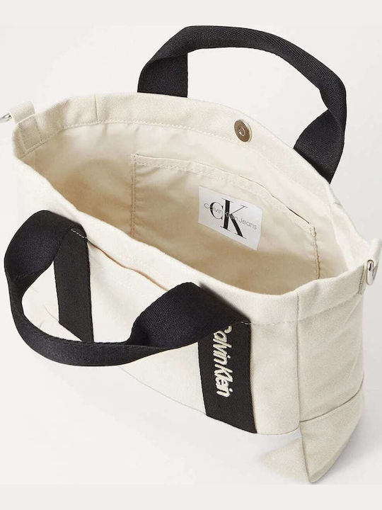 Calvin Klein Kinder Tasche Umhängetasche Beige