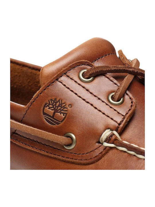 Classic Boat 2-Eye Δερμάτινα Ανδρικά Boat Shoes Sahara Brando