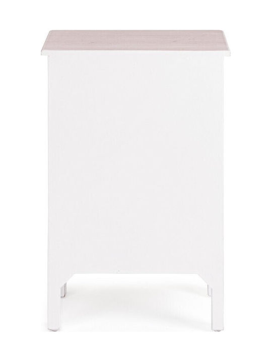 Fayel Wooden White Dining Room Table 40x32x59cm