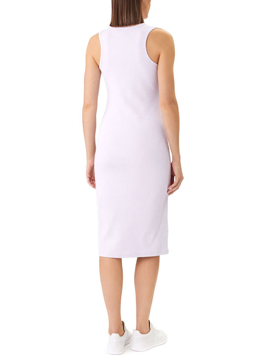 Summer Midi Dress Purple
