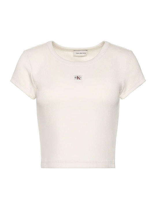 Damen Sport T-shirt Ecru