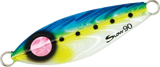 Hayabusa Jack Eye Slow FS-424 Artificial Bait Slider Fluorescent 60g Gold Zebra Glow