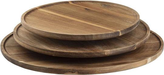Tablecraft Ξύλινος Δίσκος Σερβιρίσματος 45.5x45.5x4cm