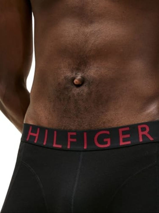 Tommy Hilfiger Мъжки Боксерки Черни 3Pack