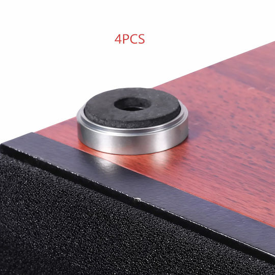 4 Pcs Anti-Vibration Floor Spikes Feet for Speakers and Electrical Devices