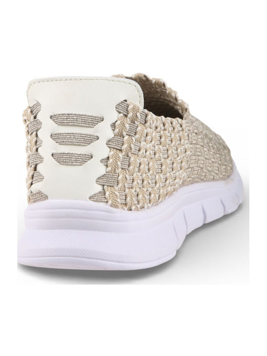 Women's Slip-Ons Gold