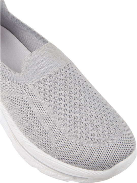 Γυναικεία Slip-On Γκρι