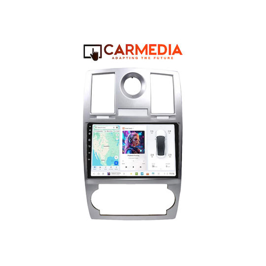 Carmedia Ηχοσύστημα Αυτοκινήτου Chrysler 300C 2005-2010 (Bluetooth/USB/WiFi/GPS/Apple-Carplay/Android-Auto) με Οθόνη Αφής 9"
