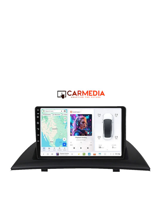 Carmedia Car Audio System for BMW X3 (E83) 2003-2010 (Bluetooth/USB/WiFi/GPS/Apple-Carplay/Android-Auto) with Touch Screen 9"