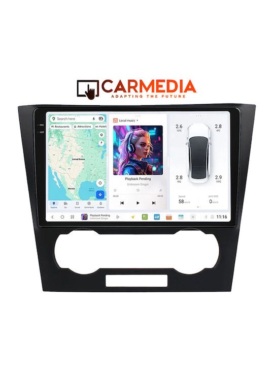 Carmedia Auto-Audiosystem für Chevrolet Epica 2006-2012 (Bluetooth/USB/AUX/WiFi/GPS/Apple-Carplay/Android-Auto) mit Touchscreen 9.5"