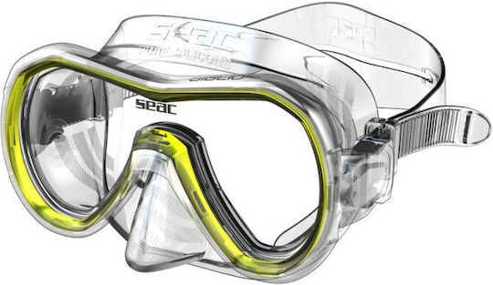 Seac Seac Silicone Diving Mask with Snorkel Giglio Transparent