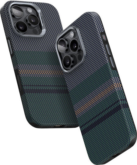 Back Cover Aramid Fiber Πράσινο (iPhone 16 Pro Max)