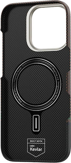360 Full Cover Aramid Fiber Gri (iPhone 16 Pro Max)