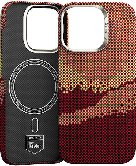 Benks Back Cover Aramid Fiber 1.1mm Χρυσό (iPhone 16 Pro Max)