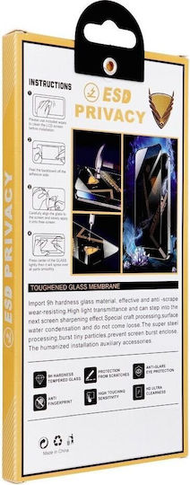 Privacy Tempered Glass Μαύρο (Galaxy S26 Ultra)