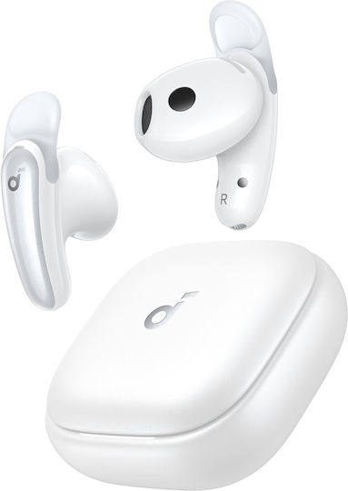 Soundcore by Anker Liberty Buds ANC Bluetooth Handsfree Слушалки с Устойчивост на Изпотяване и Калъф за Зареждане Бели