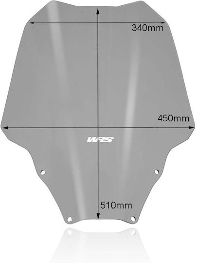 WRS Getöntes Visier Motorrad für Honda Forza 125 HO021F