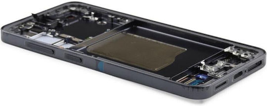 Samsung Ersatzbildschirm Mit Touch-Mechanismus Und Rahmen Für Galaxy S25 5G Blau