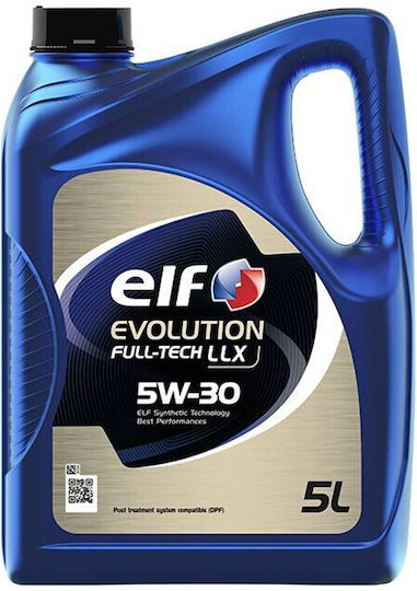 Elf FullTech LLX Λάδι Αυτοκινήτου 5W-30 5lt
