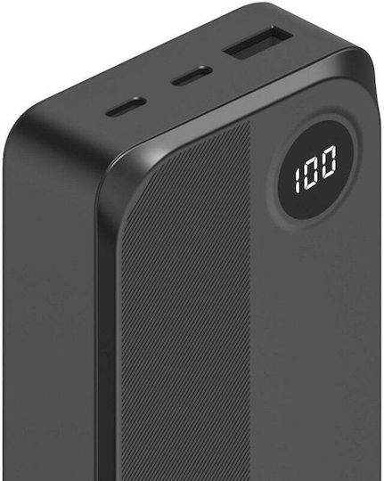 HAMA Power Bank 20000mAh with USB-A Port and USB-C Port Black