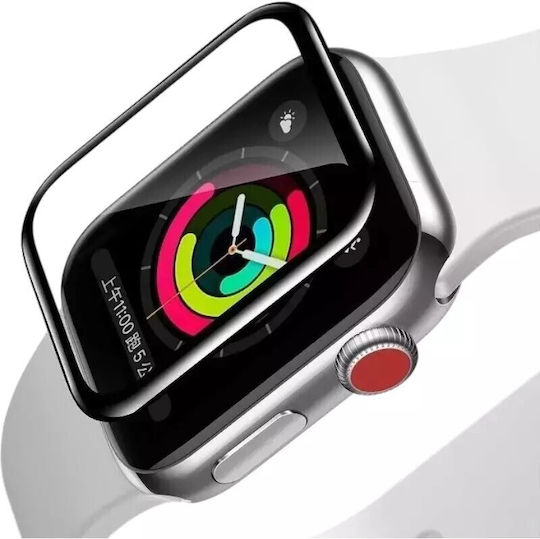 SiiPro Full Face Tempered Glass pentru Apple Watch 41mm 1buc