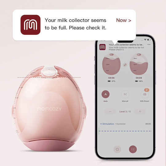 Momcozy Pump Ηλεκτρικό Διπλό Θήλαστρο