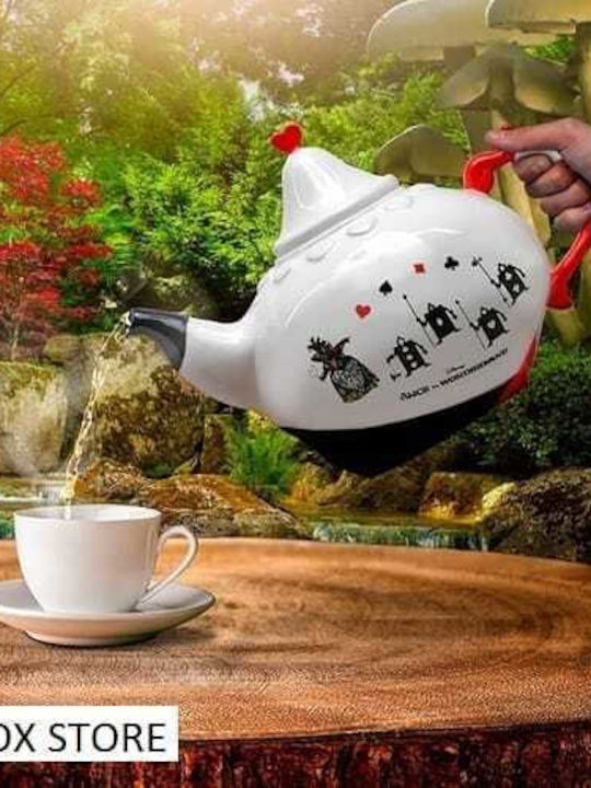 Alice In Wonderland Τσαγιέρα Κεραμική 1200ml