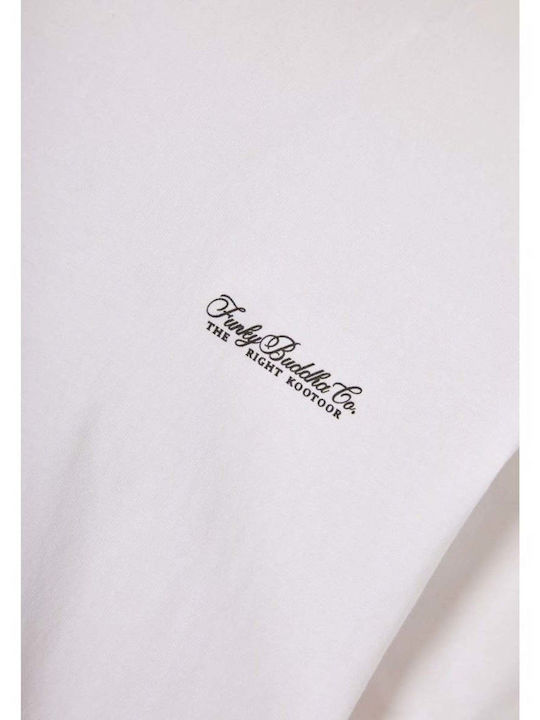 Basic T-Shirt Weiß FBM013-001-04-Weiß