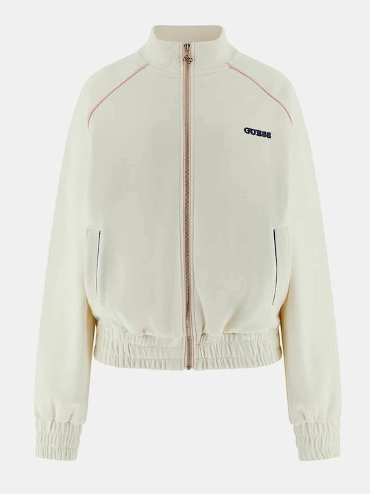 Damen Strickjacke Weiß