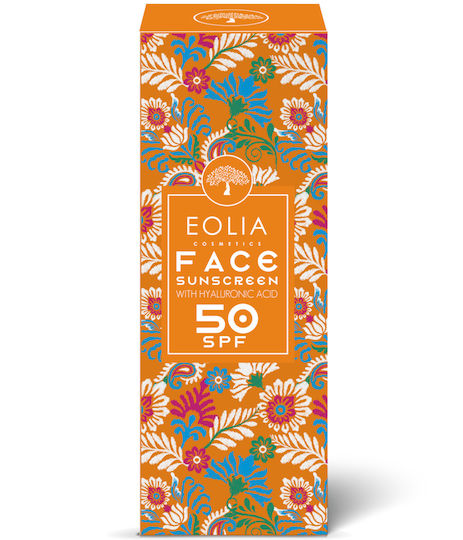 Eolia Cosmetics Αντηλιακή Λοσιόν Προσώπου SPF50 50ml