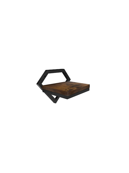 Shelf Wall Brown 19x23x20cm