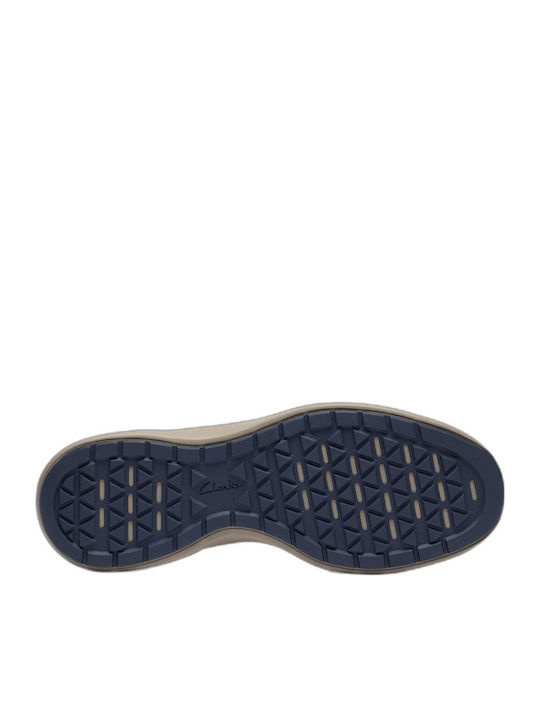 Mullan Moc Navy Leather Men's Casual Shoes Blue