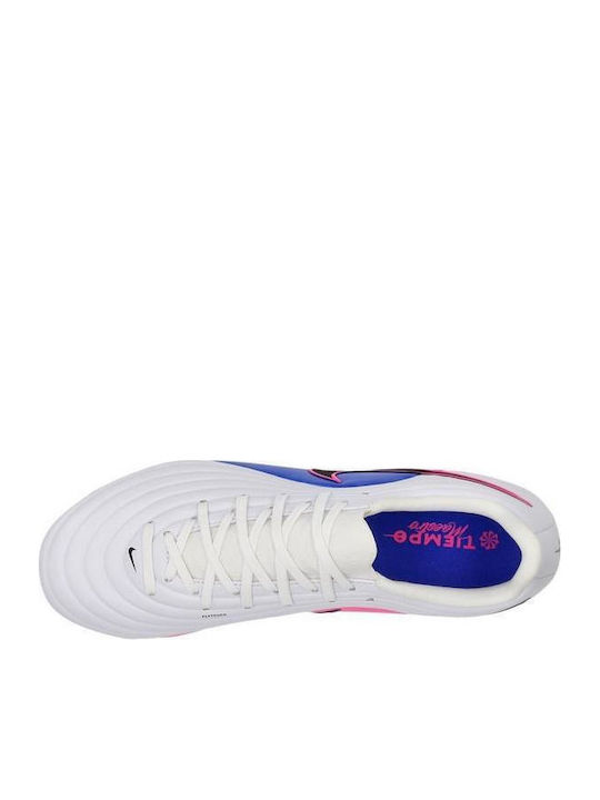 Nike Tiempo Football Shoes with Cleats AG White